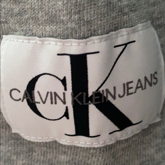 NEW CALVIN KLEIN WOMENS CROPPED HOODIE SWEATSHIRT - Picture 4 of 5